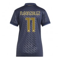 Maglia Calcio Juventus Nicolas Gonzalez #11 Terza Divisa Donna 2024-25 Manica Corta